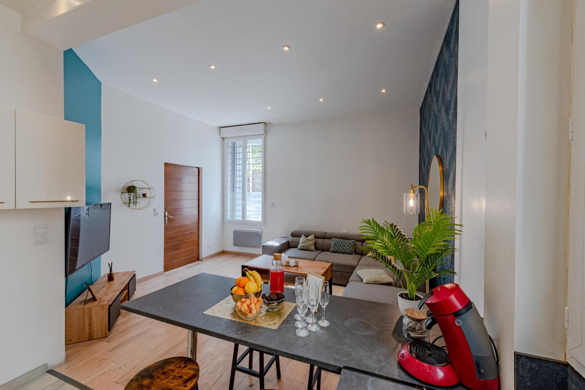 Chic Family - Neuf & Moderne - Parking Wifi Centre Ville Gare Tgv - Confort Ideal Famille - Offre Speciale 페르피냥 외부 사진
