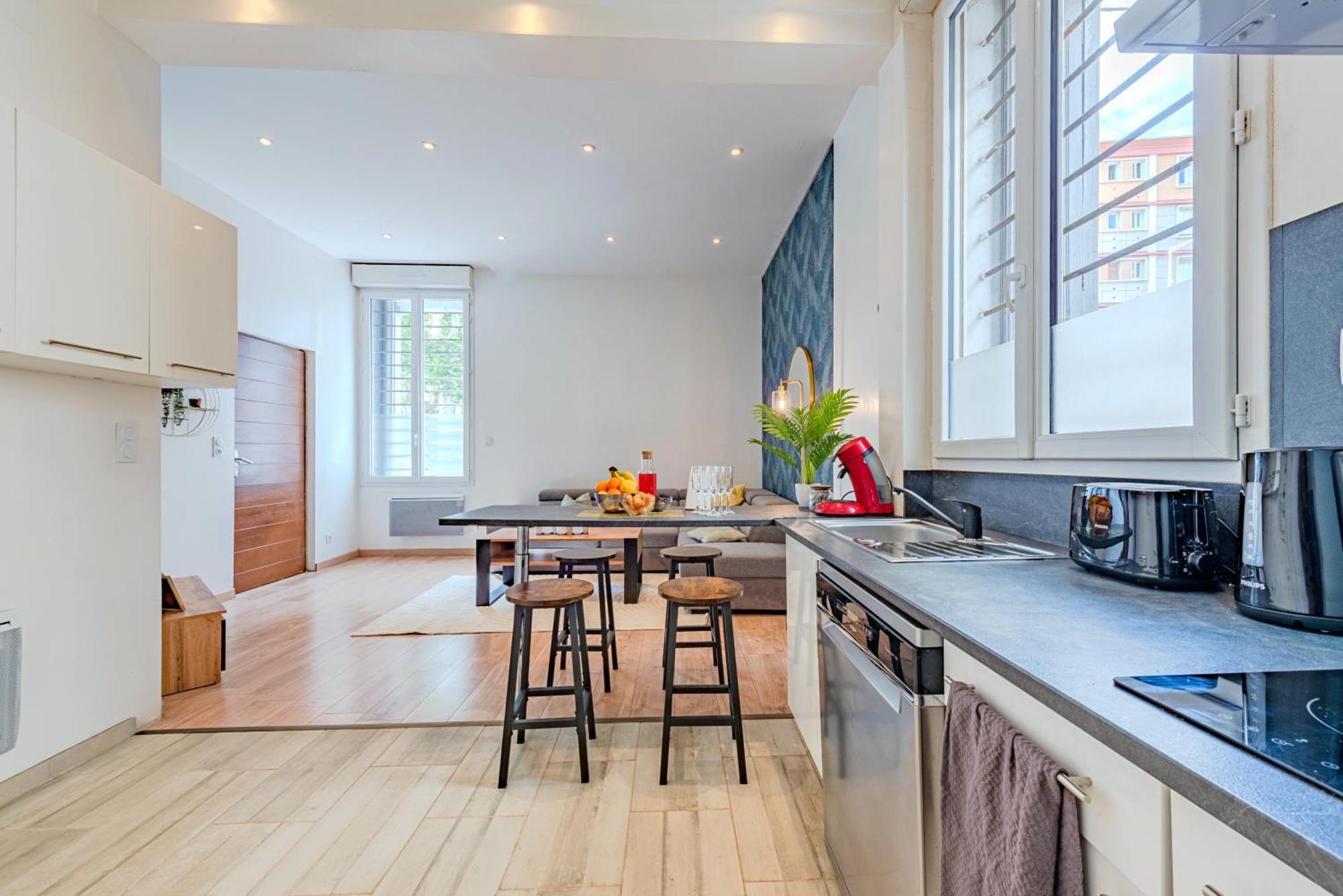 Chic Family - Neuf & Moderne - Parking Wifi Centre Ville Gare Tgv - Confort Ideal Famille - Offre Speciale 페르피냥 외부 사진